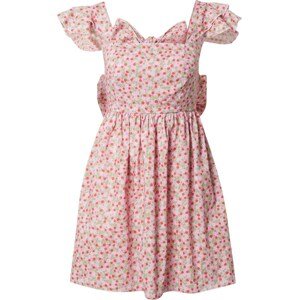 KAN Letní šaty 'IBERIS' mix barev / pink