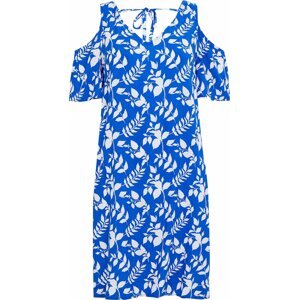 Threadbare Letní šaty 'Mallorca' modrá / bílá