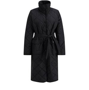 WE Fashion Přechodný kabát černá