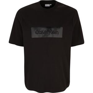 Tričko Calvin Klein Big & Tall černá