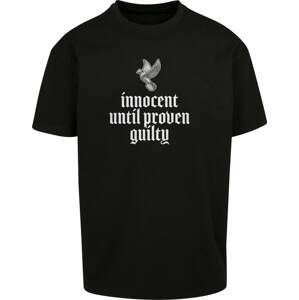 Tričko 'Justice' MT Upscale šedá / černá / bílá