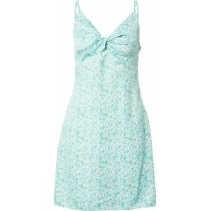Letní šaty 'Lynn' A LOT LESS krémová / světlemodrá / trávově zelená