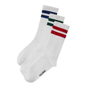 Pull&Bear Ponožky  námořnická modř / zelená / červená / bílá