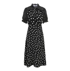 Dorothy Perkins Petite Šaty černá / bílá