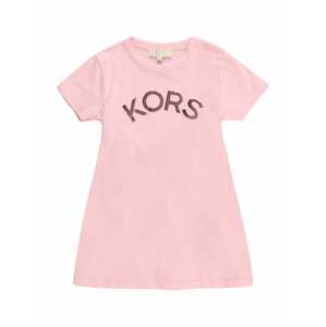 Michael Kors Kids Šaty růžová / růže / černá / bílá