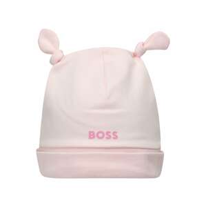 BOSS Kidswear Čepice pink / růžová