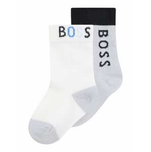 BOSS Kidswear Ponožky 'SOCKS(*2)' chladná modrá / světlemodrá / černá / bílá