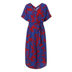 TATUUM Košilové šaty 'KIMADI' modrá / červená