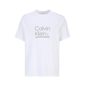 Calvin Klein Big & Tall Tričko černá / bílá