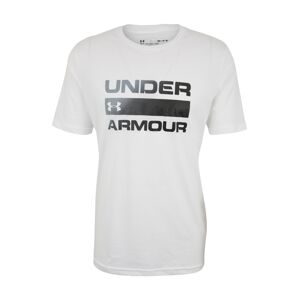 UNDER ARMOUR Tričko 'Issue'  černá / bílá