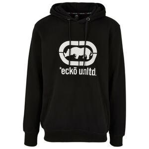 Ecko Unlimited Mikina černá / bílá