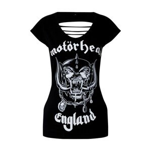 Merchcode Tričko 'Motörhead'  černá / bílá