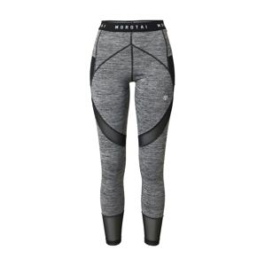 MOROTAI Sportovní kalhoty 'Naka' šedý melír / černá / bílá