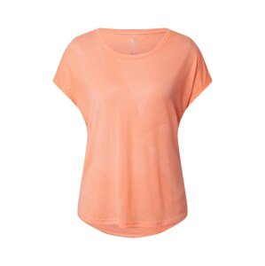 ONLY PLAY Funkční tričko 'Fan'  pastelově oranžová