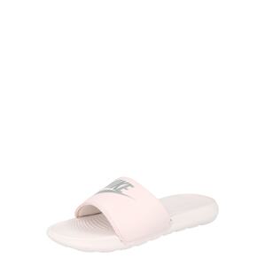 Nike Sportswear Pantofle 'Victori'  stříbrně šedá / pastelově růžová