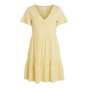 VILA Letní šaty 'Natalie'  světle žlutá