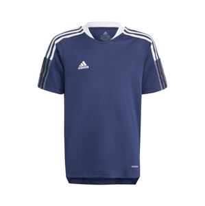 ADIDAS PERFORMANCE Funkční tričko 'Tiro 21'  námořnická modř / bílá