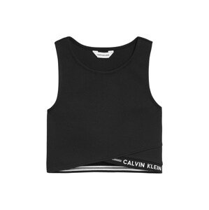 Calvin Klein Jeans Top  černá / bílá