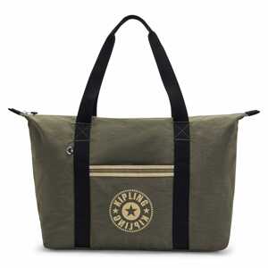 KIPLING Nákupní taška 'Art'  krémová / světle žlutá / olivová / černá