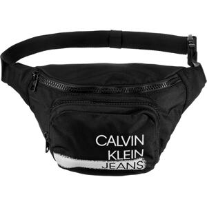Calvin Klein Jeans Taška  černá / bílá