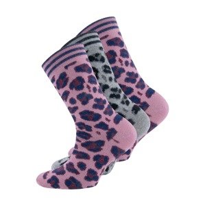 EWERS Ponožky  námořnická modř / šedý melír / růžová / burgundská červeň / černá