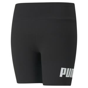 PUMA Sportovní kalhoty 'Essentials' černá / bílá
