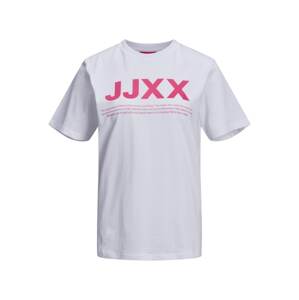 JJXX Tričko 'Anna' pink / bílá