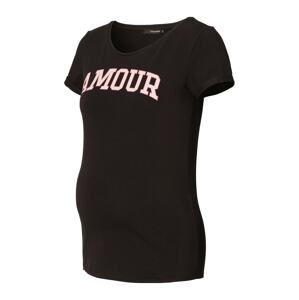 Supermom Tričko 'Amour'  růžová / světle růžová / černá