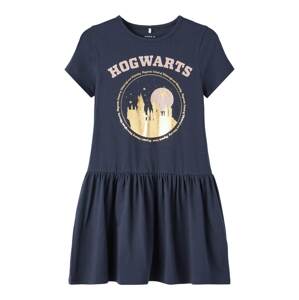NAME IT Šaty 'Harry Potter'  námořnická modř / zlatá / pink