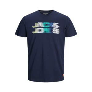 Jack & Jones Junior Tričko 'Chack'  námořnická modř / kouřově modrá / aqua modrá / pastelově žlutá / bílá