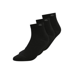 Lauren Ralph Lauren Ponožky  šedá / černá