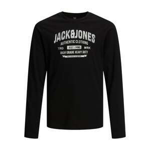 Jack & Jones Junior Tričko černá / bílá