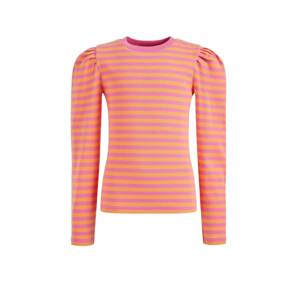 WE Fashion Tričko  oranžová / pink