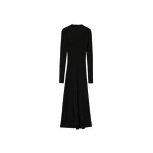 MANGO Úpletové šaty 'Arian'  černá