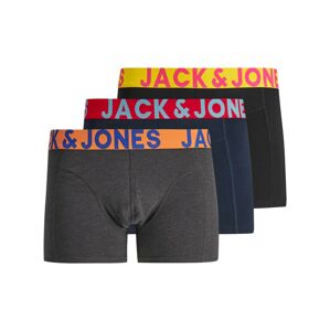 Jack & Jones Junior Spodní prádlo 'Crazy' námořnická modř / tmavě šedá / mix barev / černá