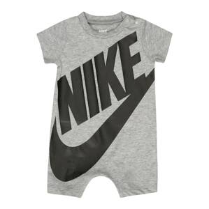 Nike Sportswear Overal  šedá / černá