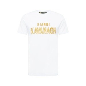 Gianni Kavanagh Tričko zlatá / bílá