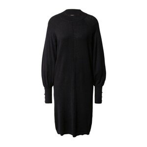 Fransa Úpletové šaty 'BLUME' černá
