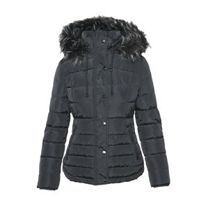 KOROSHI Zimní bunda  černá