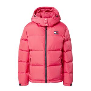 Tommy Jeans Zimní bunda 'Alaska' modrá / pink / červená / bílá