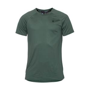 Spyder Funkční tričko tmavě zelená / černá