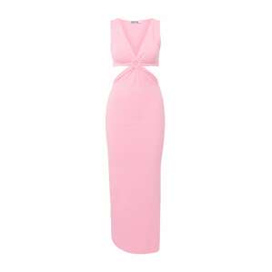 NEON & NYLON Letní šaty 'LINA' pastelově růžová