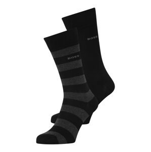 BOSS Black Ponožky  šedá / světle šedá / černá