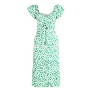 Dorothy Perkins Petite Šaty zelená / nefritová / bílá