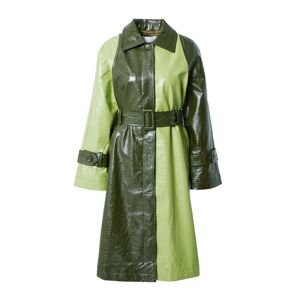 Hosbjerg Přechodný kabát 'June Tori' zelená / světle zelená