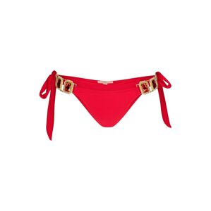 Moda Minx Spodní díl plavek 'Boujee' zlatá / červená / průhledná