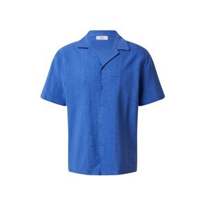 DAN FOX APPAREL Košile 'Johann Terry' modrá