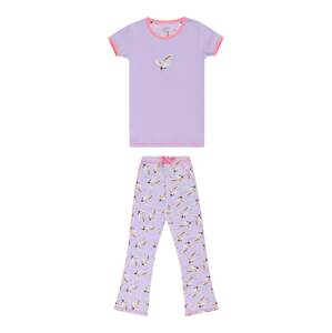 Claesen's Pyžamo hnědá / fialová / pink / bílá