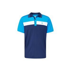 K-Swiss Performance Funkční tričko námořnická modř / světlemodrá / bílá