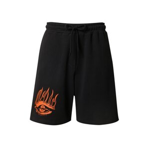 VIERVIER Kalhoty 'Kira' oranžová / černá